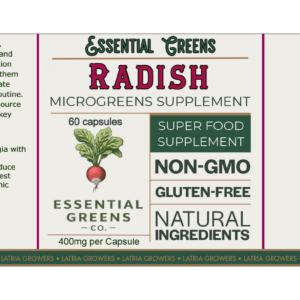 Radish Microgreens Capsules
